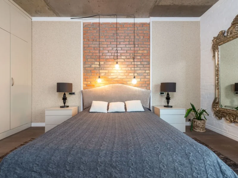 Natural Furniture Bed Brick