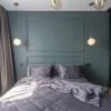 Natural Furniture Bed Grey