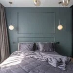 Natural Furniture Bed Grey